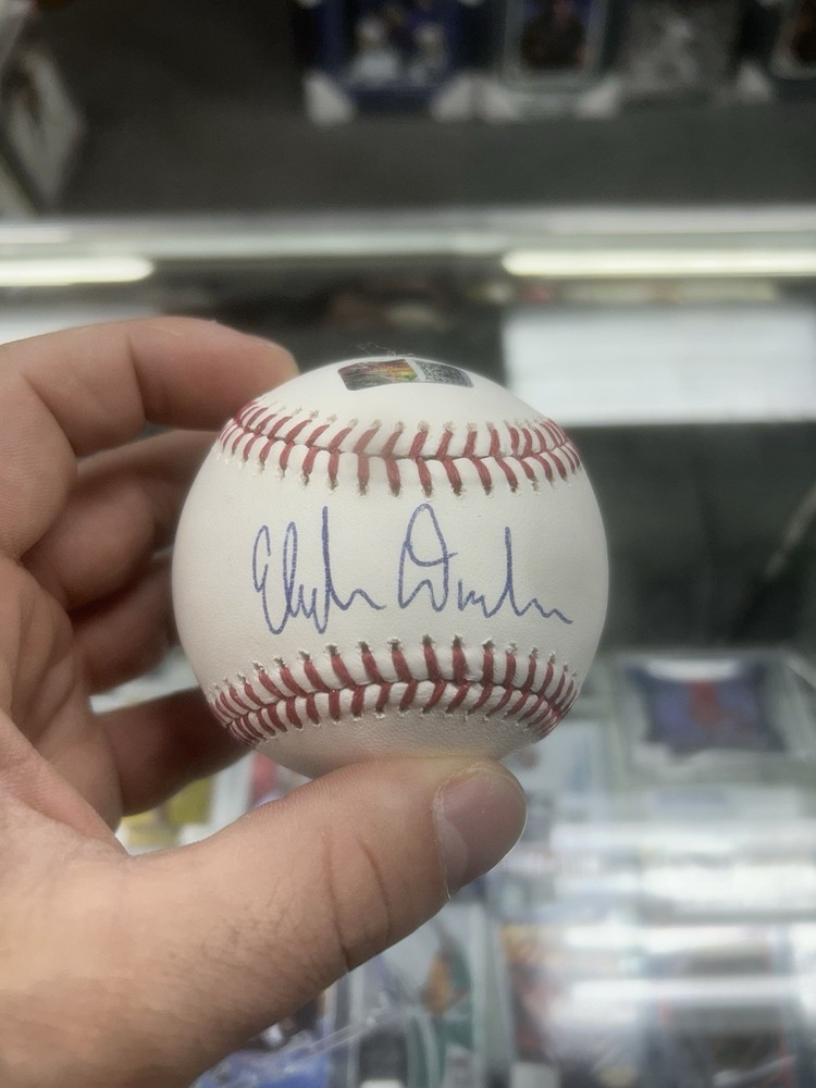 Elijah Dunham Signed Baseball With Case Steiner COA