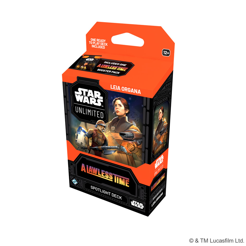 Star Wars: Unlimited - A Lawless Time: Leia Spotlight Deck