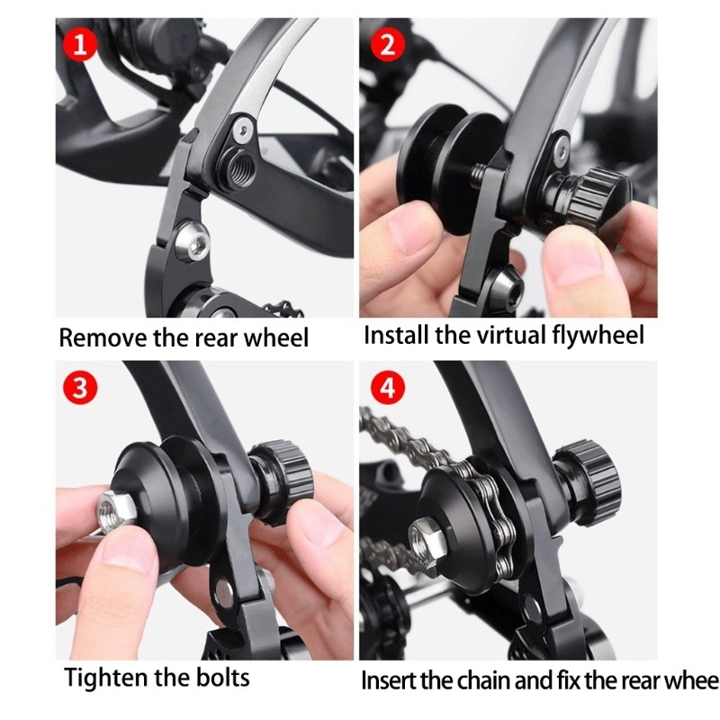 Chain Stabilizers Bicycles Chain Guide Middle Locking Bicycles Locking Chain
