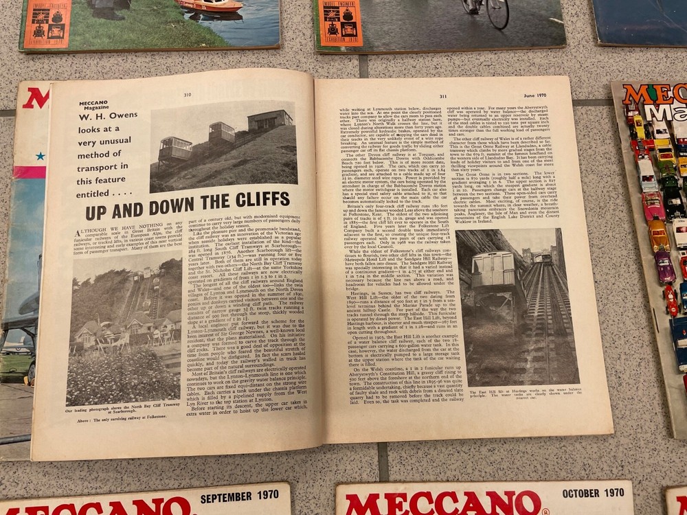 MECCANO Magazines - Complete Year for 1970