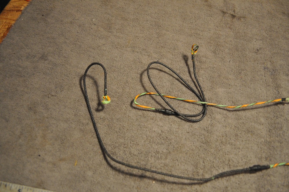 Bowtech Constitution Compound long Bow String , not useable as is, for parts