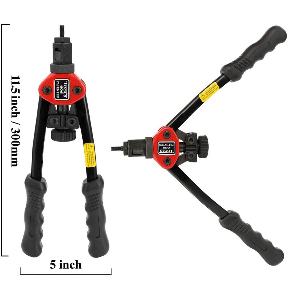 1620pc Rivet Gun Kit Rivnut Setting Tools Nut Setter Tool Hand Blind Riveter Gun