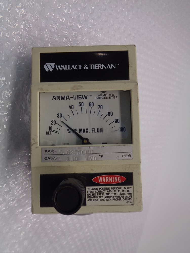 WALLACE & TIERNAN 5.62SCFH PURGEMETER NSNP