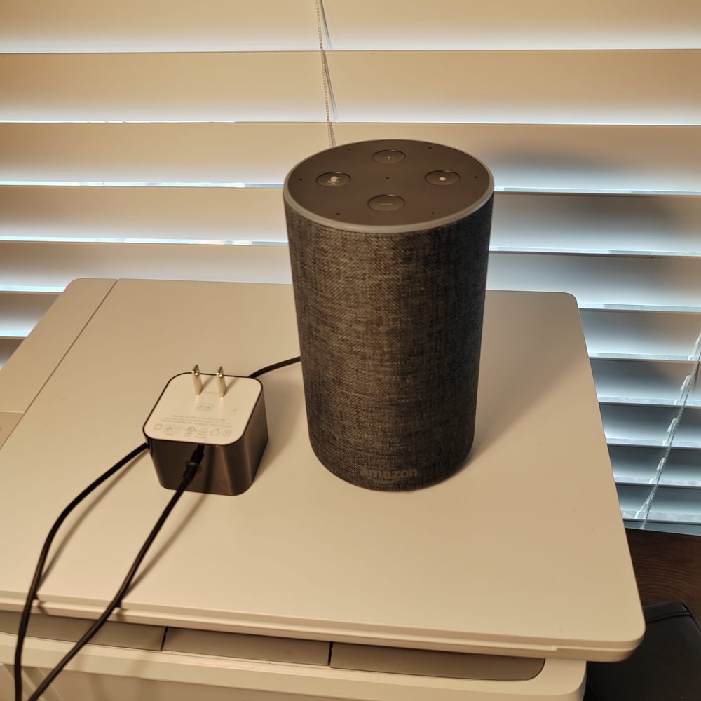 Amazon Echo (2nd Generation) Smart Speaker - Black