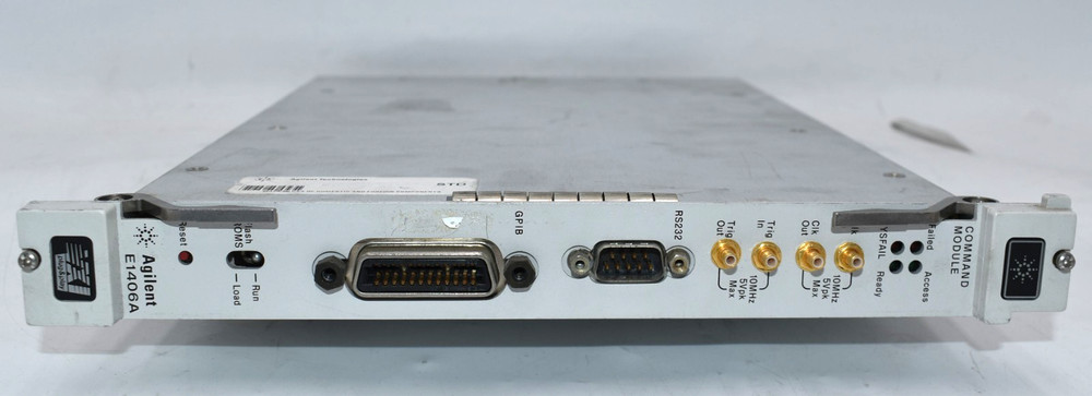 HP / Agilent 75000 Series C Command Module E1406A - Untested