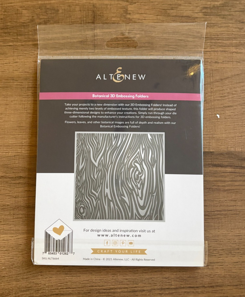 Altenew assorted set of embossing folders