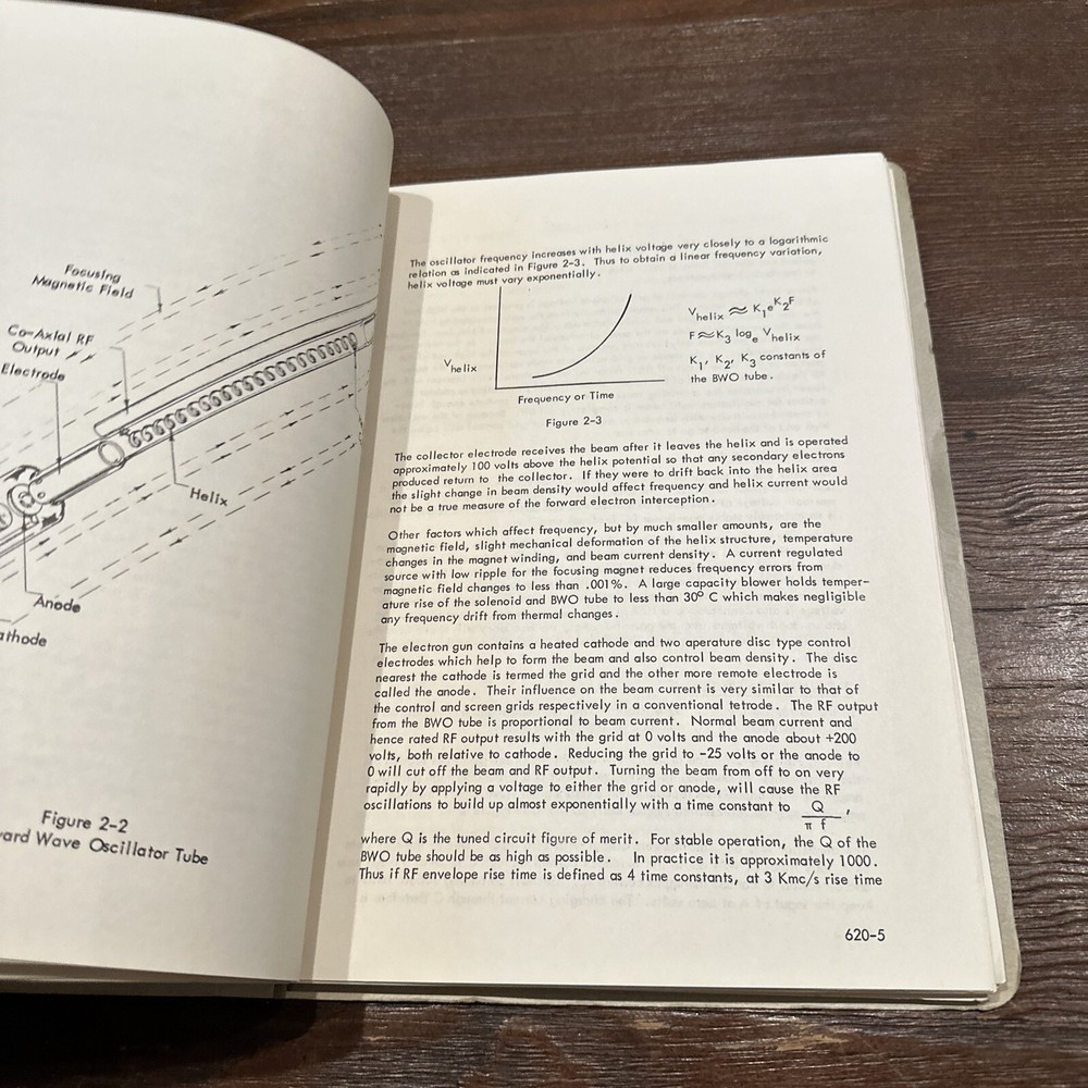 Alfred Electronics 620 Series Microwave Oscillator Instruction Serial No. 336