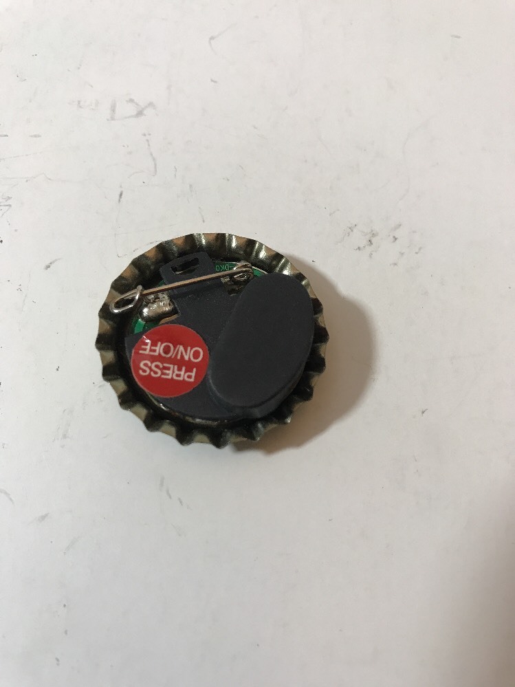 Miller High Life Bottle Cap Pin Lights Up