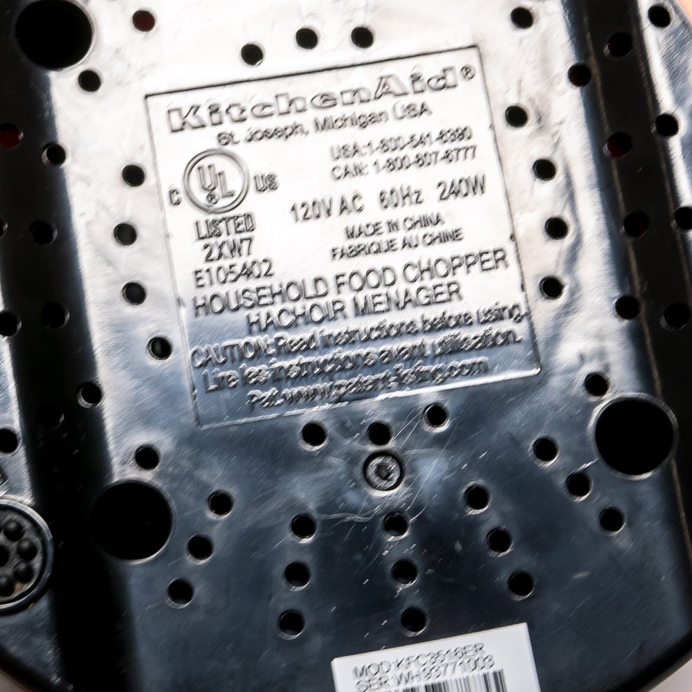 KitchenAid E105402 Food Chopper Processor Base Motor Red Replacement Part