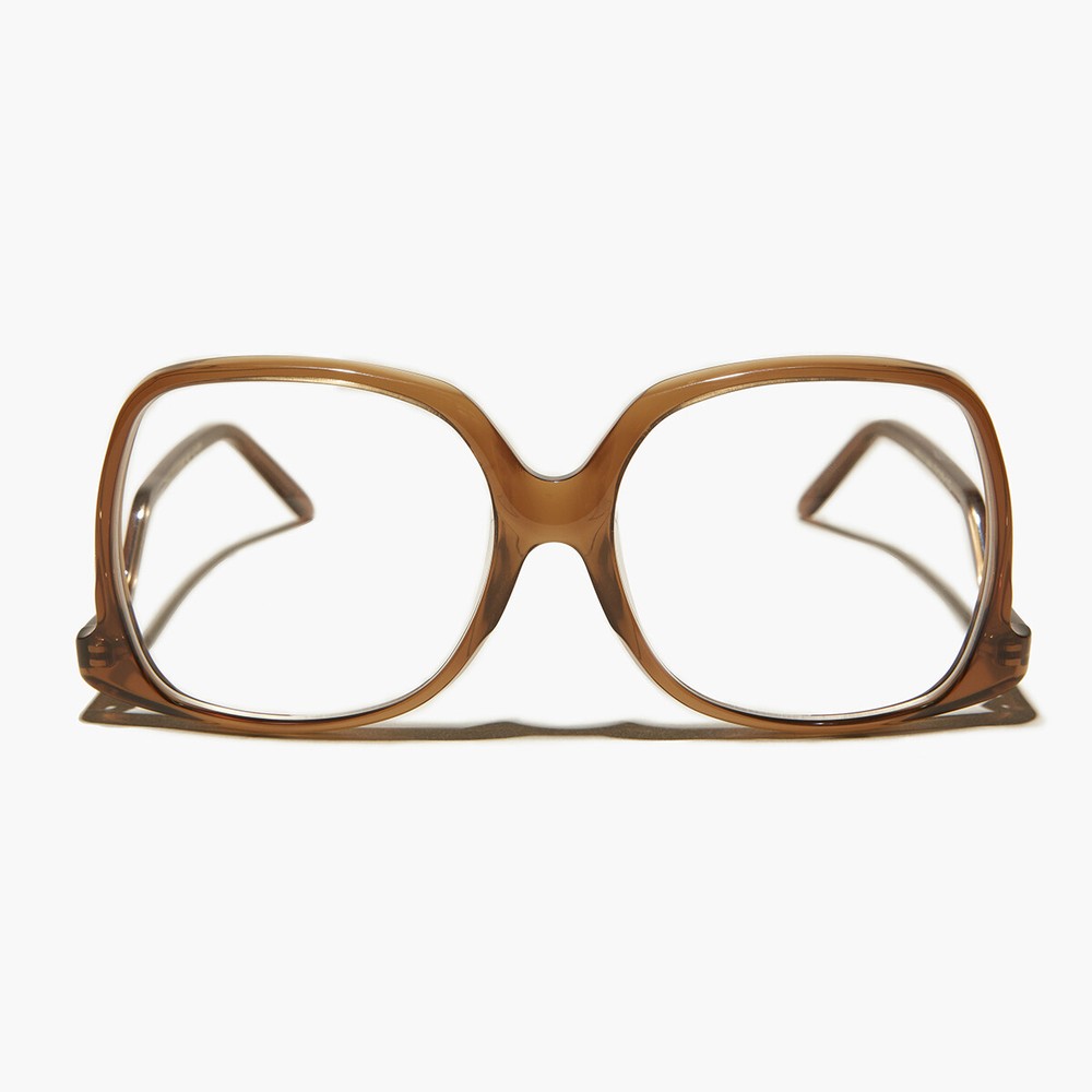 Brown Oversized Reading Glasses 1.50 diopter - Mia