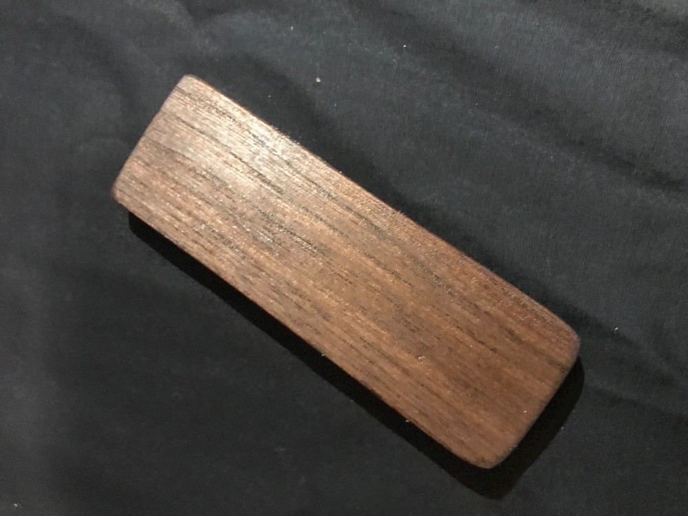 Standard Walnut and 10oz Leather Micro Pocket Knife Tools Razor Strop/Sharpener