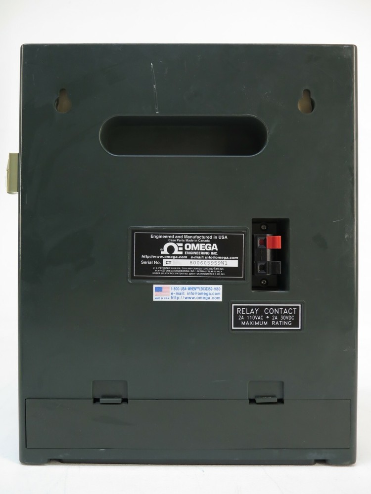 Omega CT 8" Circular Humidity Temperature Chart Recorder