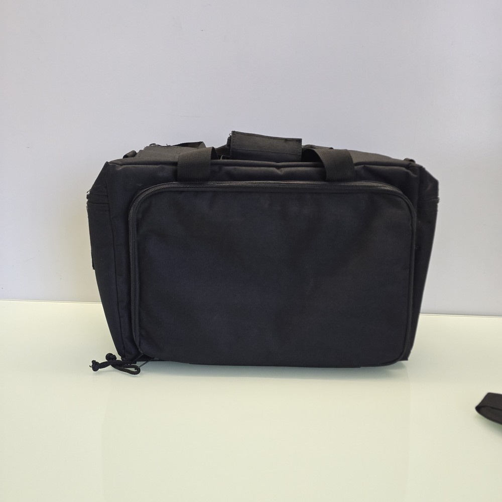 USCCA Range Bag Tactical Gear Duffel Bag Black Shoulder Strap Carrying Case