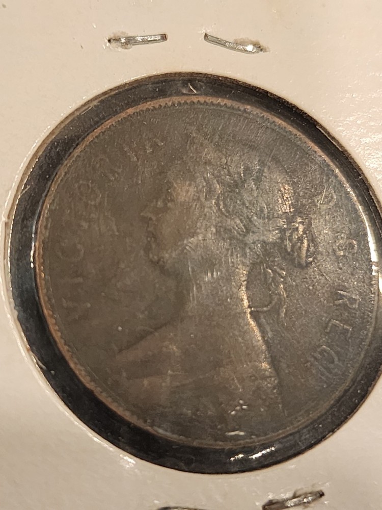 1880 Newfoundland 1 Cent Coin