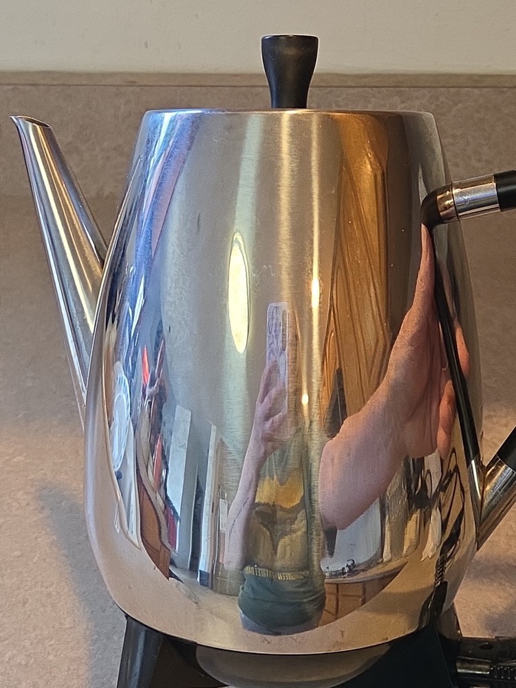 Vintage West Bend 9 cup automatic coffee Maker Percolator Complete. Works Great.