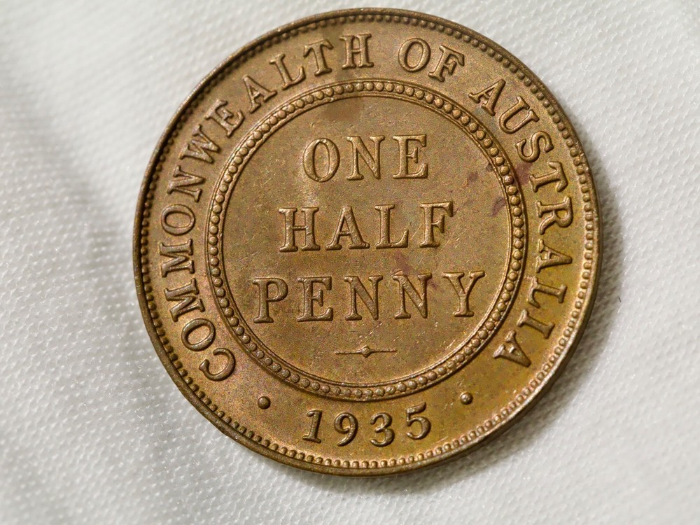 Australia  Half Penny 1935