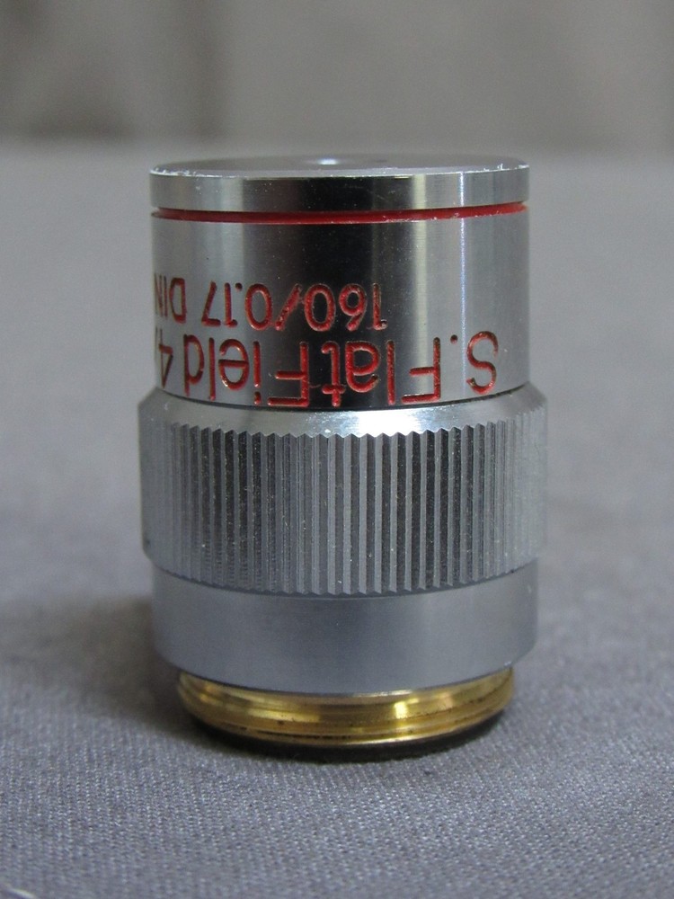 Meiji S.Flatfield 4X/0.10 Objective