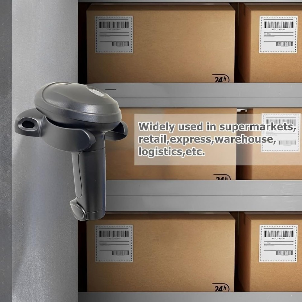 Universal Scanner Holder Barcode Scanner Bracket Wall Mount Fits Zebra LS2208 DS