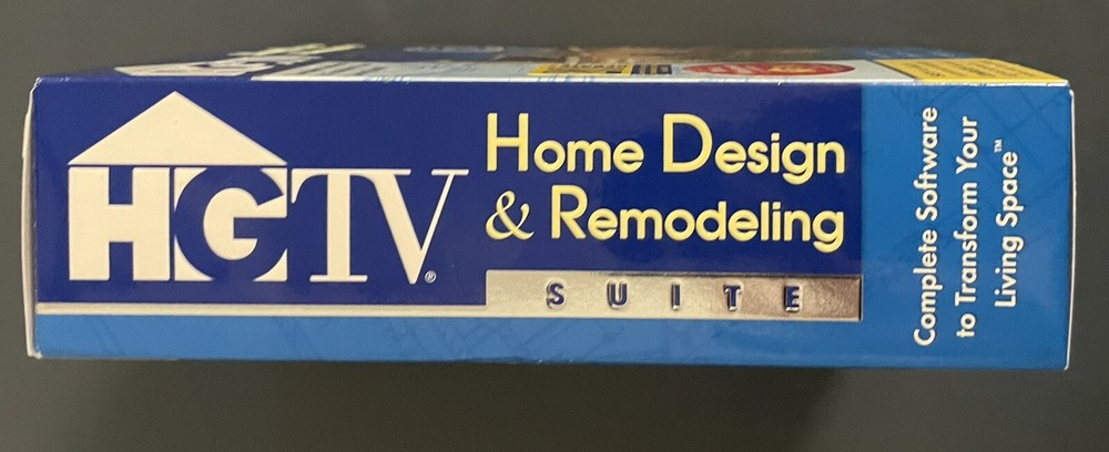 HGTV Home Design & Remodeling Suite - Software & User Manual - 2008