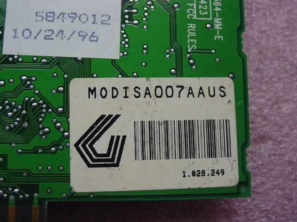 US Robotics ISA Modem Card - Gateway 2000 MODISA007AAUS