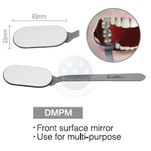 Dental Large Size Mouth Front Surface Mirrors, 2 styles C-1001