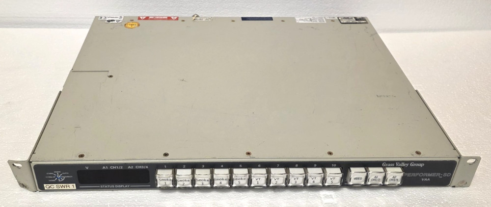 Grass Valley Group Performer SD VAA Tested & Working