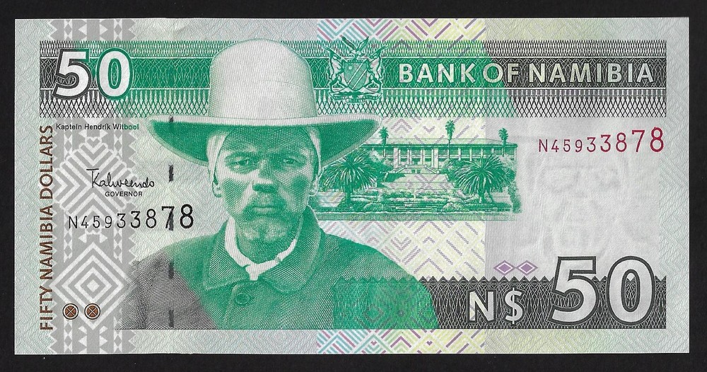NAMIBIA 50 DOLLARS 2003 Pick 8b GEM UNC