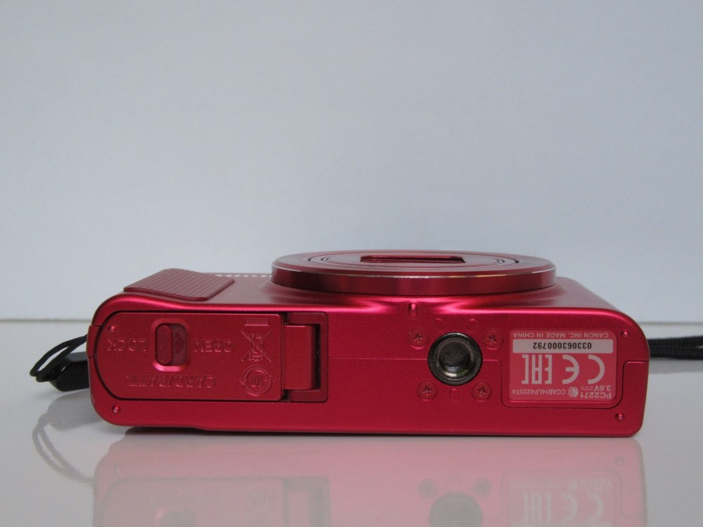 Canon PowerShot SX620 HS 20.2MP Digital Camera - Red - Bundle - Great Condition