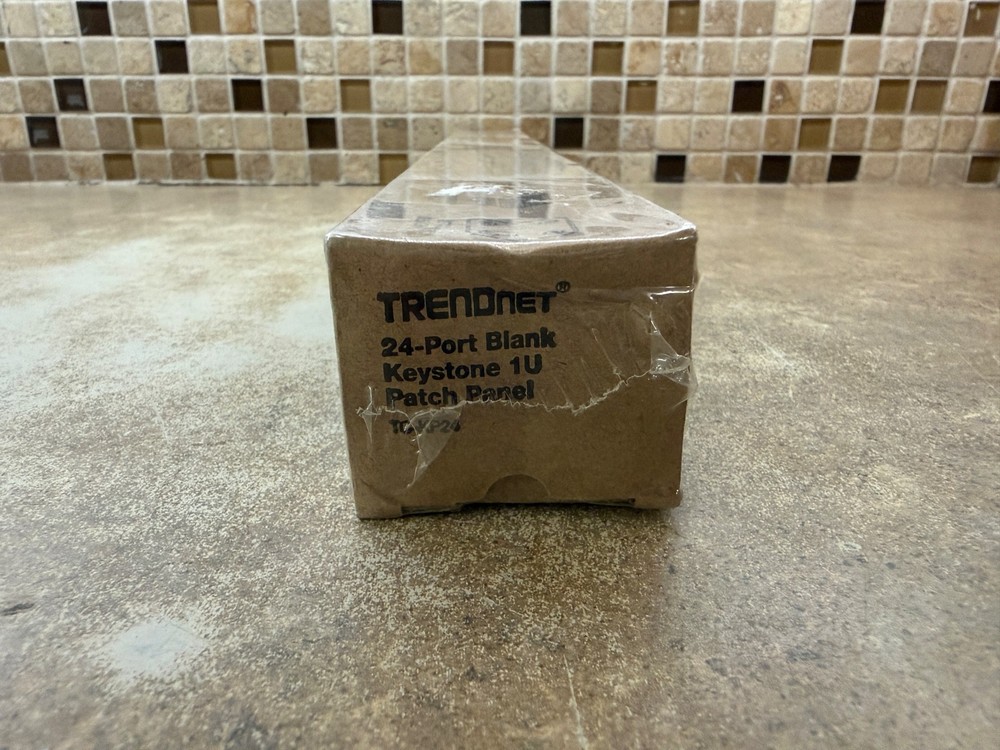 TRENDnet TC-KP24 24-Port Blank Keystone 1U Patch Panel