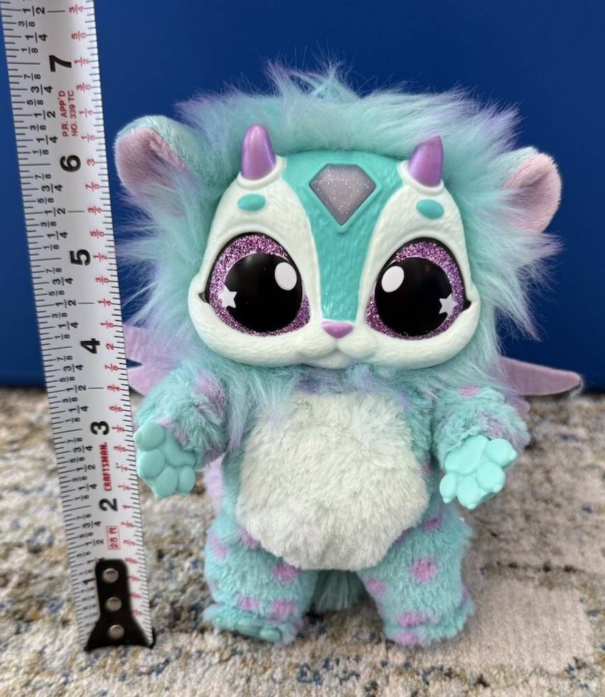 Magic Mixies Magical Misting Pink Blue Interactive Plush Pet Tested Works