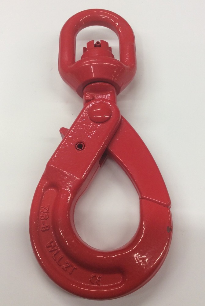 Grade 80 Swivel Self Locking Hook Chain Winch Line Rigging Tools