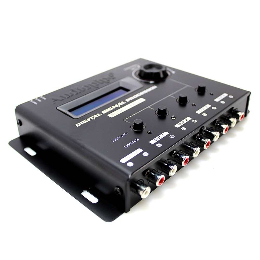 Audiopipe DSP Digital Signal Processor Equalizer Crossover 4Ch 12 Band Car Audio