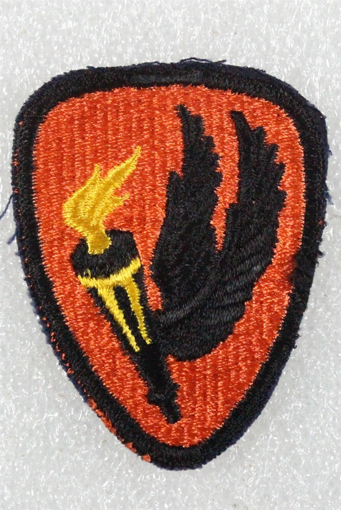 Army Patch: Army Aviation School - cut edge