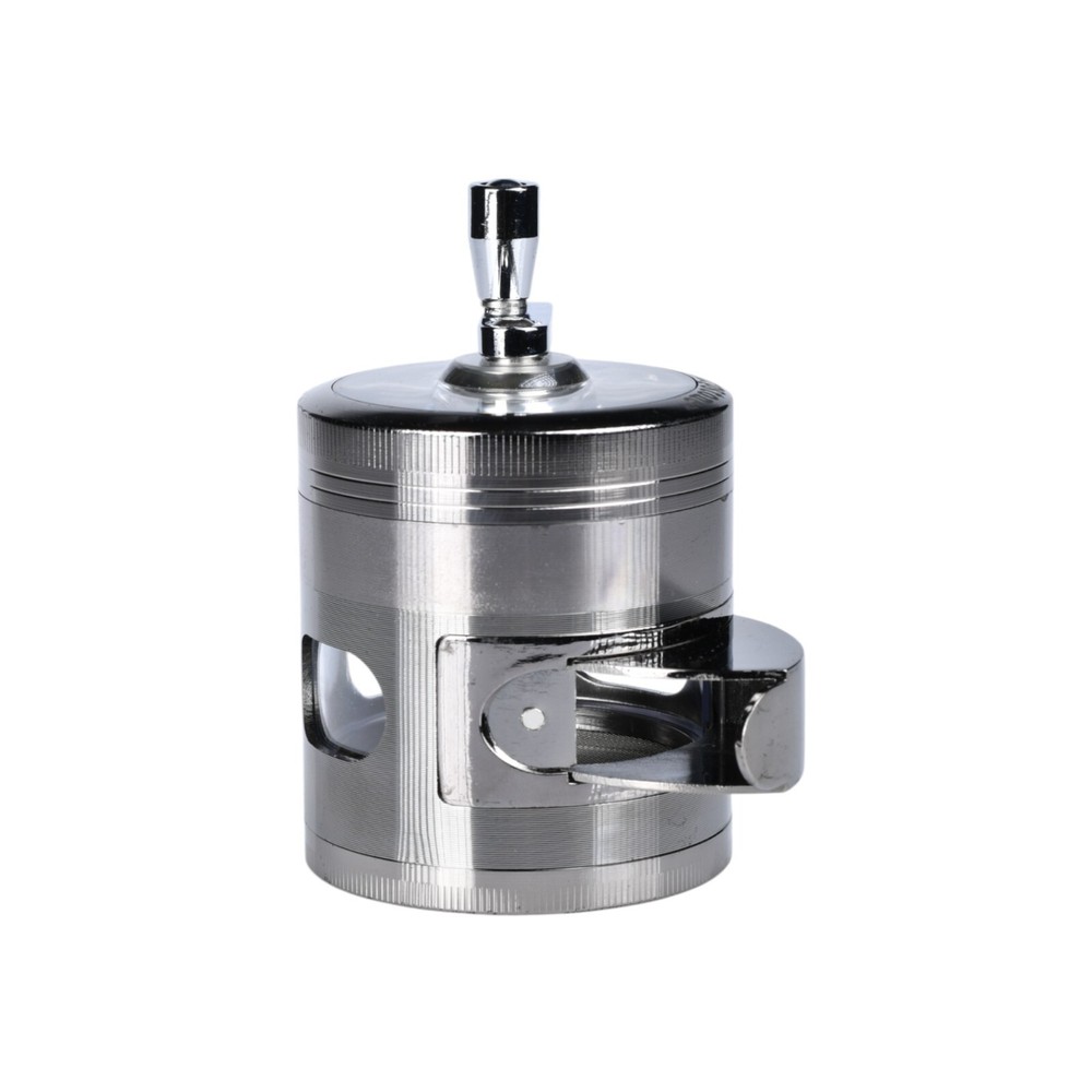 Herb Grinder - Spice Grinder Manual - Herb Mill - Small & Portable Mini Grinder