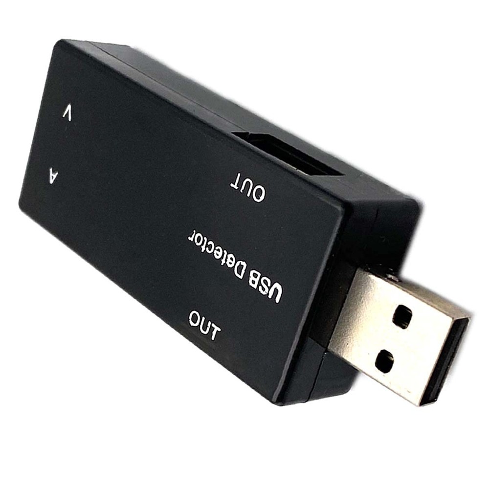 USB Current Voltage Tester Meter with Red Blue LED Display Voltmeter