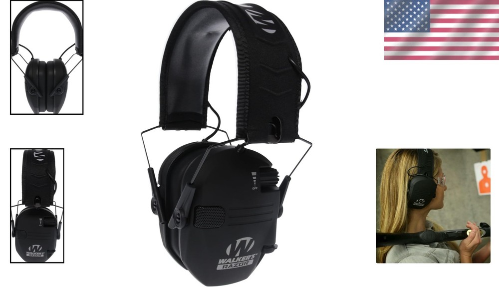 Slim Electronic Muff with 23dB Noise Reduction