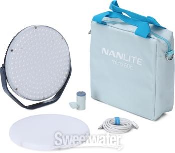 Nanlite Miro 60C LED Color Light - Midnight Blue