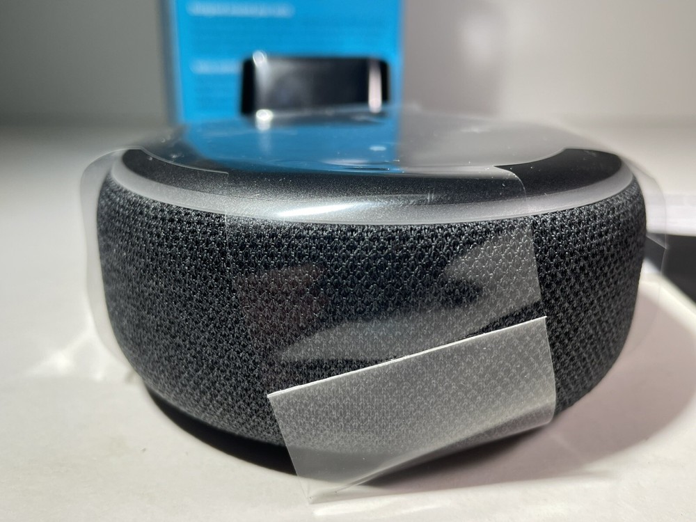 Amazon Echo Dot (3rd Generation) Smart Speaker - Charcoal NOB