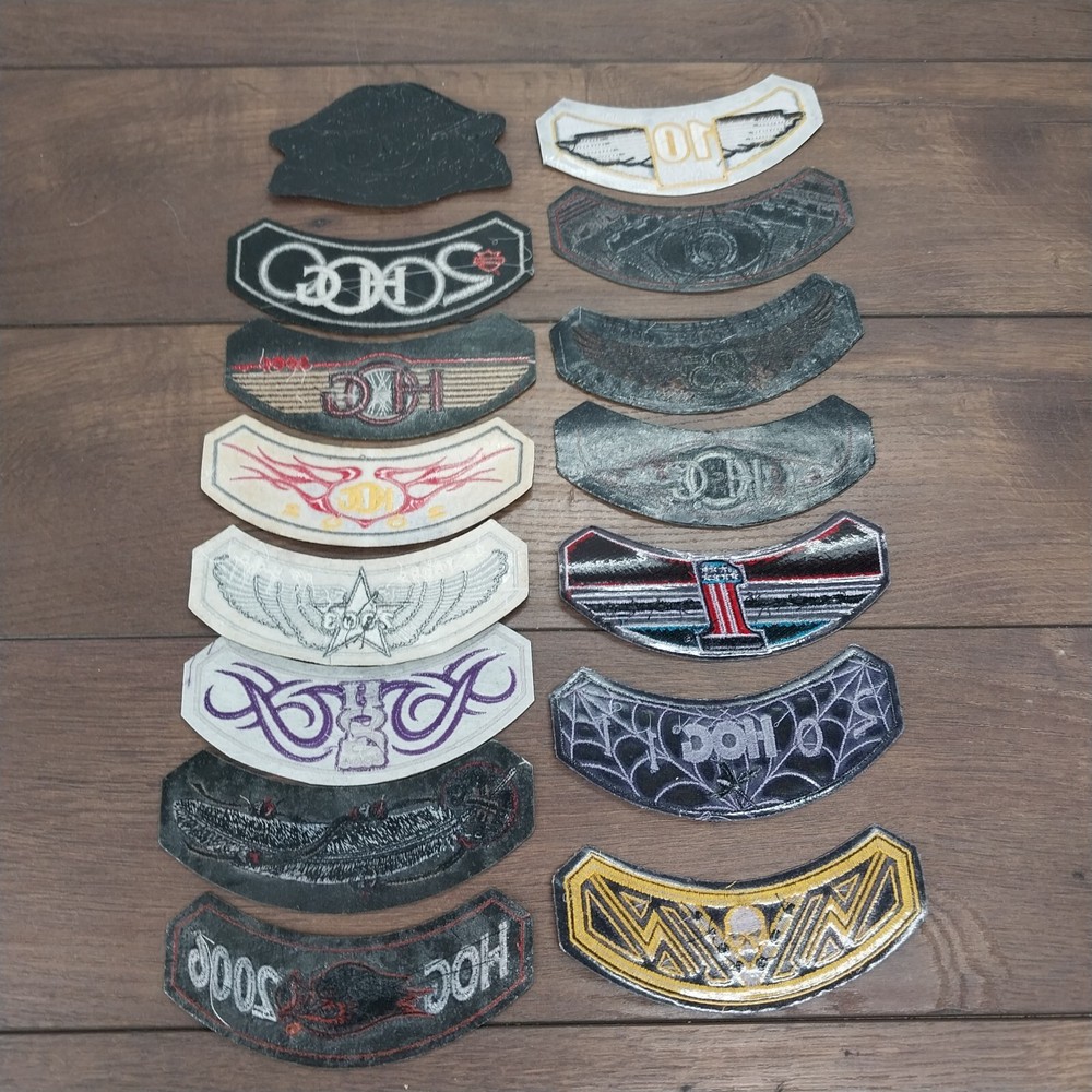 Original HOG Harley Davidson Motorcycle Owners Group 15 Patches 2000-2012