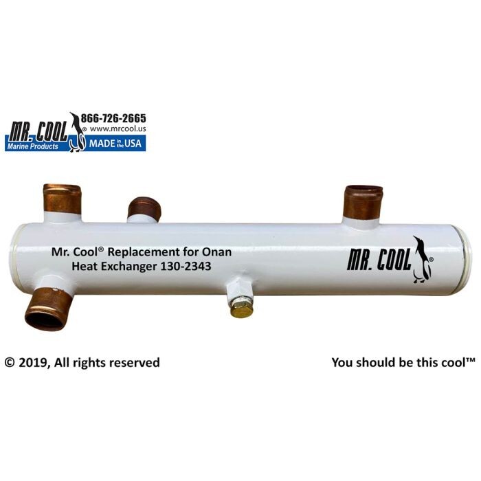130-2343 Onan Heat Exchanger