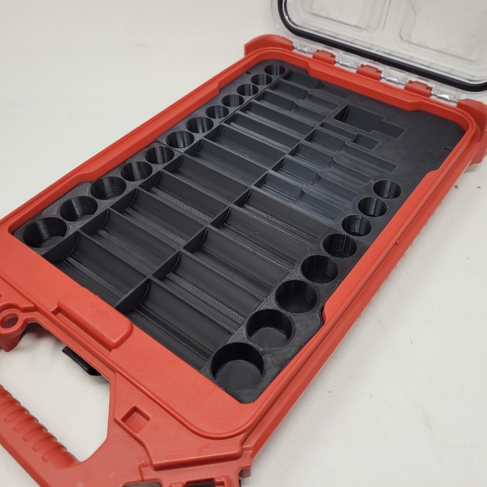 Fits Milwaukee Packout Low Profile Storage Tray INSERT for Sockets