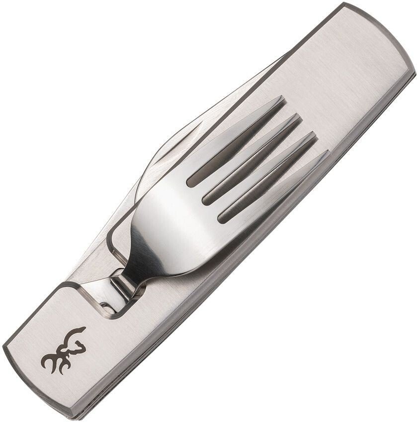 Browning Camp Knife Tools Stainless Handle Fork Spoon Bottle/Can Openers 3220545