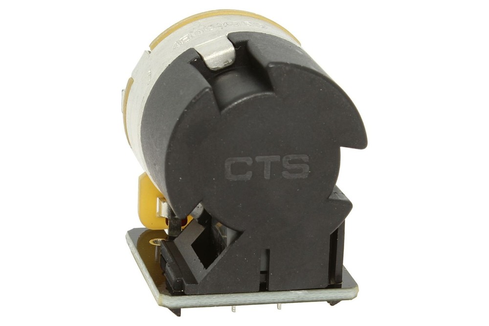 CTS Push Pull 500K Audio Split Shaft Pot US Fine Spline Potentiometer