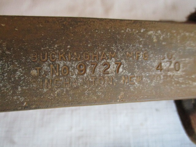 Vintage Buckingham #9727 Climbing Gaffs With Belt