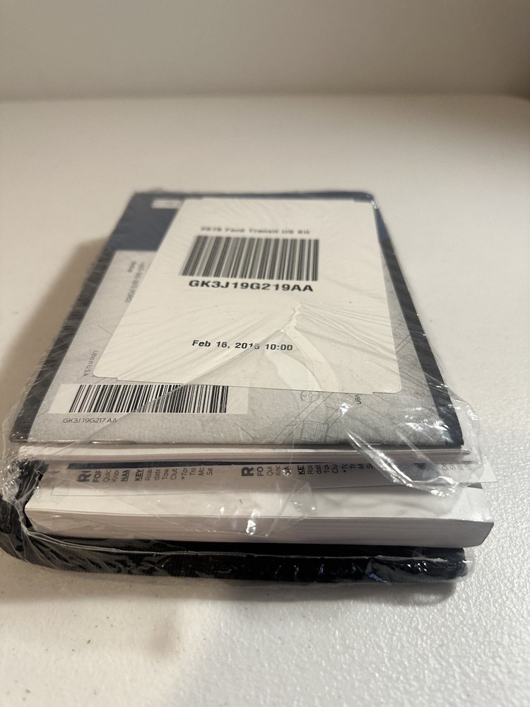 2016 Ford Transit Owners Manual Set