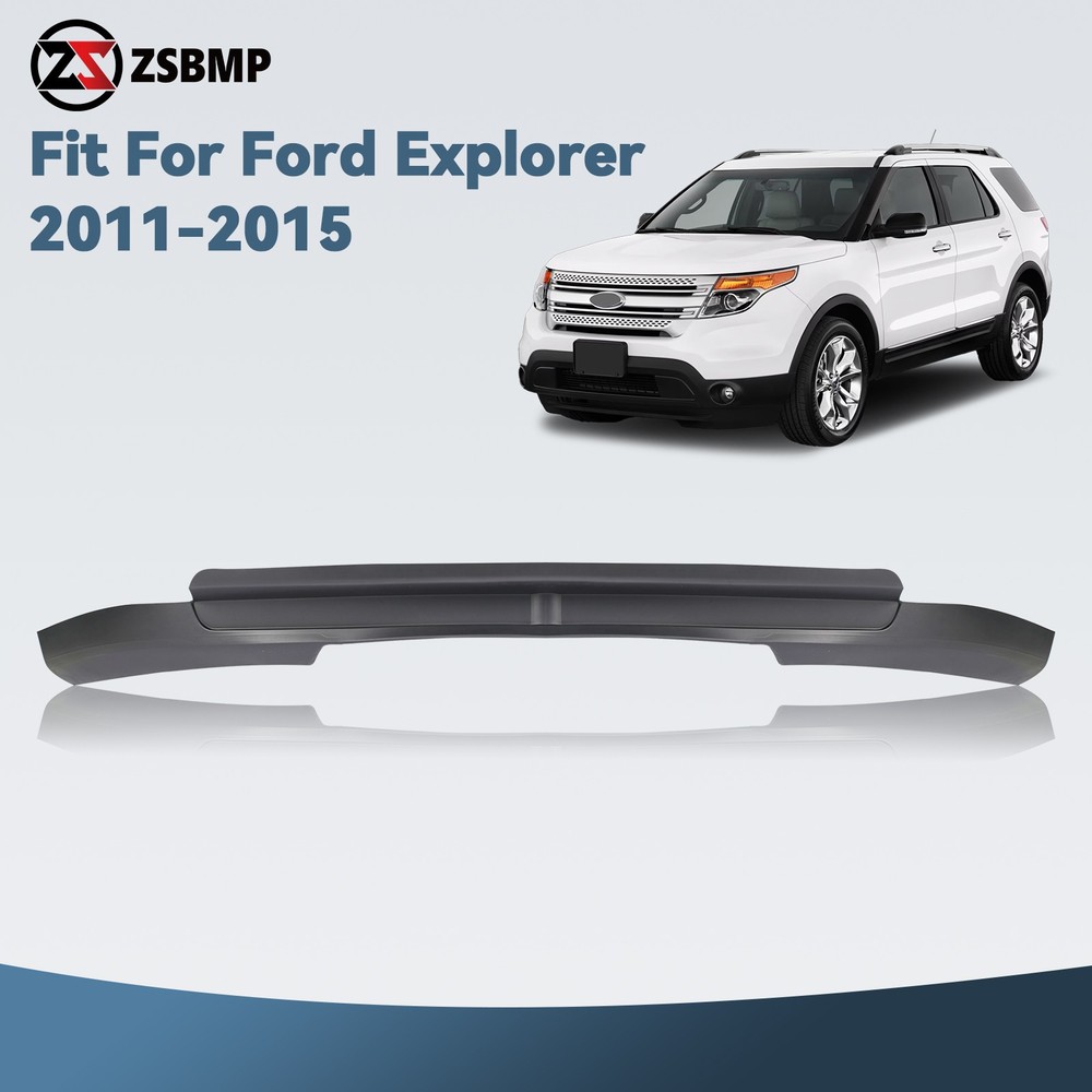 Front Lower Valance Without Tow Hook Hole For 2011-2015 Ford Explorer Textured