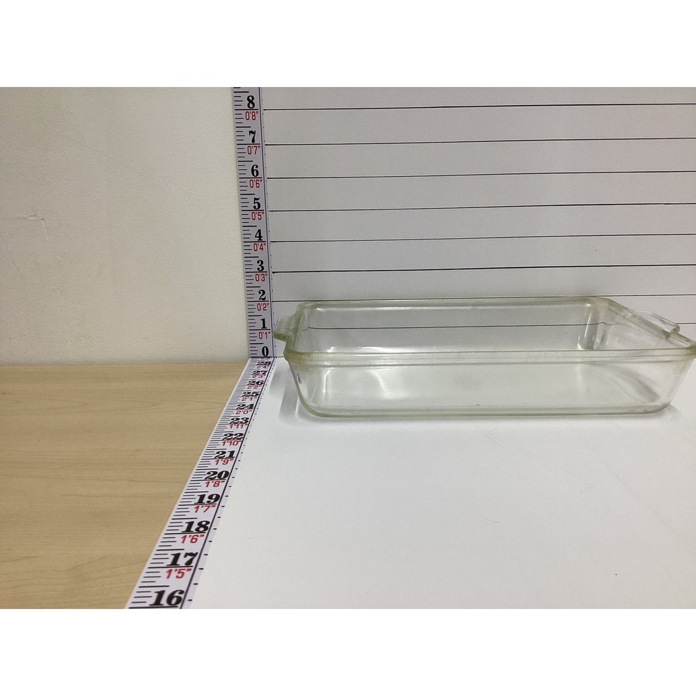 Pyrex 231 Clear Glass Rectangular Baking Dish