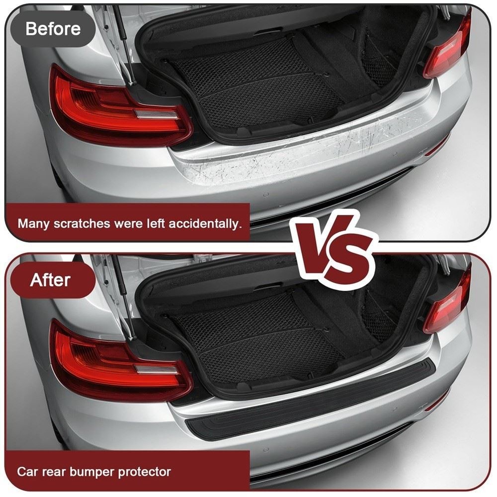 Car Rear Bumper Protector Universal Flexible Bumper Guard Protector