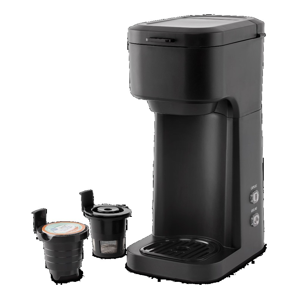 Black Matte Single Serve Coffee Maker