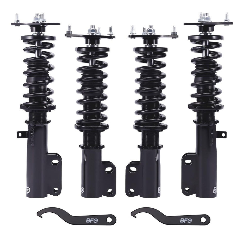 Corolla E90 Coilovers Adjustable Height Lowering Kit Black 1987-1999